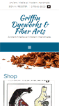 Mobile Screenshot of griffindyeworks.com